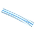 thumbnail image 3 of Spiral Binding Coil, Pretty Colour 10Pcs Sheet Binding Comb 130 Sheets Capacity  For Page Blue, 3 of 8