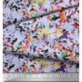 thumbnail image 2 of Soimoi Cotton Poplin Fabric Multicolor Texture Print Fabric by The Yard 42 Inch Wide, 2 of 3