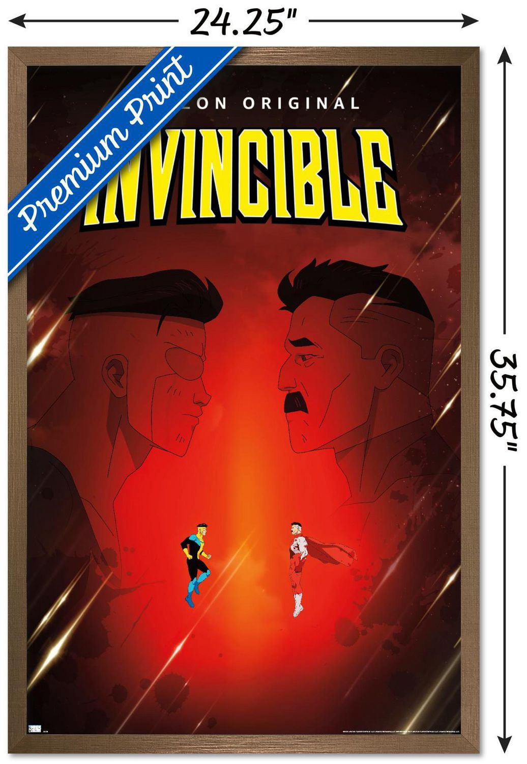Invincible - Father and Son One Sheet Wall Poster