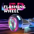 thumbnail image 4 of Hoverboard Bluetooth pour Enfants, Trottinette Auto-Équilibrée Couleur Araignée et Couleur Chrome avec Haut-Parleur Sans Fil Intégré et Roues Lumineuses, 4 of 7