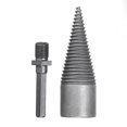 thumbnail image 3 of Log Wood Splitting Electric Hammer Drill Bit Splitter Cone Firewood Split, 3 of 8