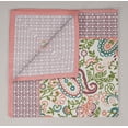 thumbnail image 4 of Vargottam Collection de Luxe Linge de Table Décor Serviette en Coton Tissu Imprimé Serviettes Réutilisables Ensemble de 6, 20 X 20 - Motif Cachemire Asiatique, 4 of 6