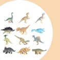 thumbnail image 2 of 12 Pcs Figurines d'Animaux Réalistes avec Lingette. Parfaites pour Figurines pour Collection Fournitures de Fête Petit Dinosaure, 2 of 9