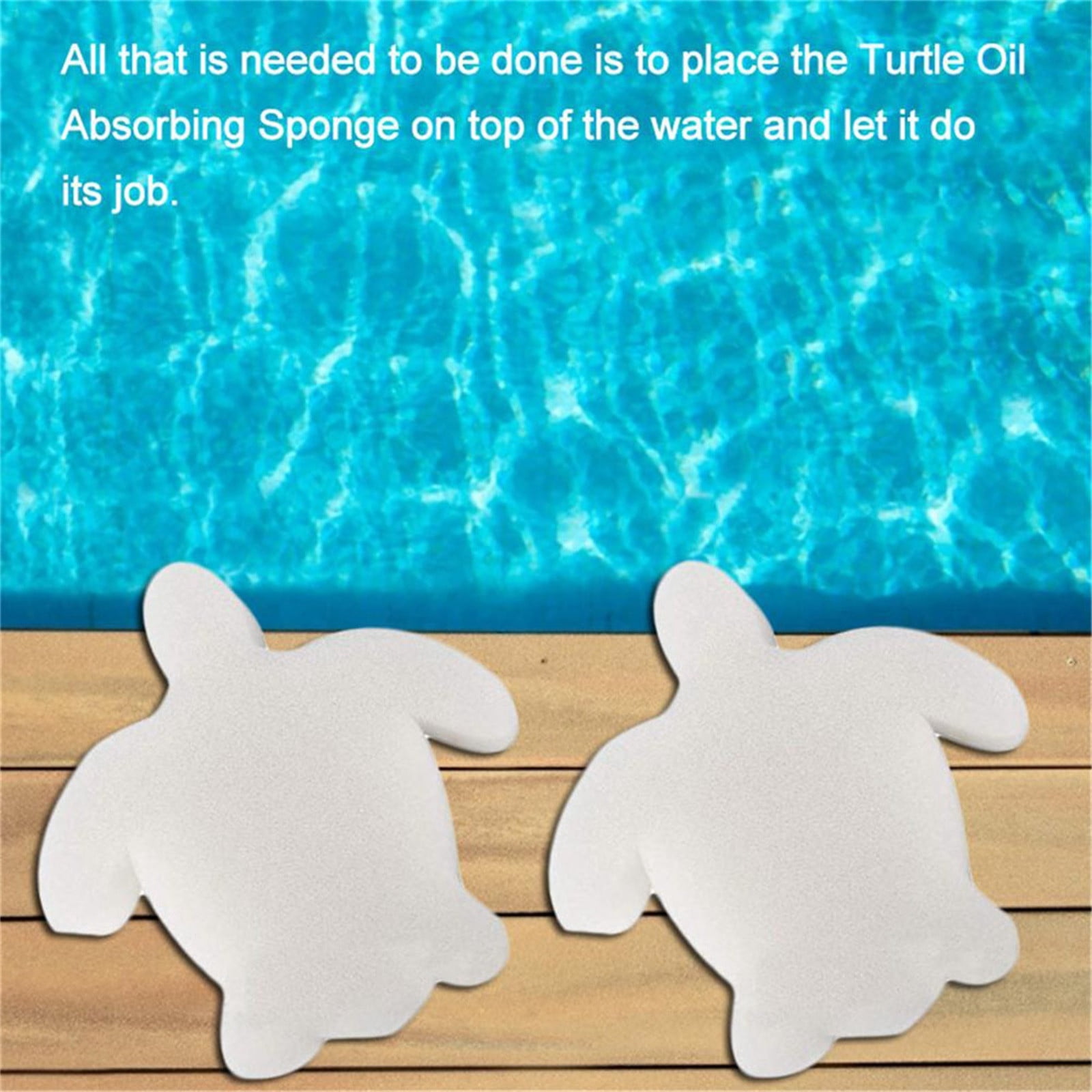TIMIFIS sponge sponge 10 Pcs Creamy Oil Absorbing Scum Sponge For Hot Tub Swimming Pool And Spa kitchen gadgets Kitchen Gadgets