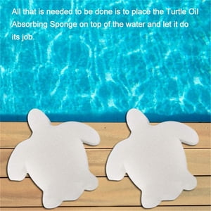 TIMIFIS sponge sponge 10 Pcs Creamy Oil Absorbing Scum Sponge For Hot Tub Swimming Pool And Spa kitchen gadgets Kitchen Gadgets
