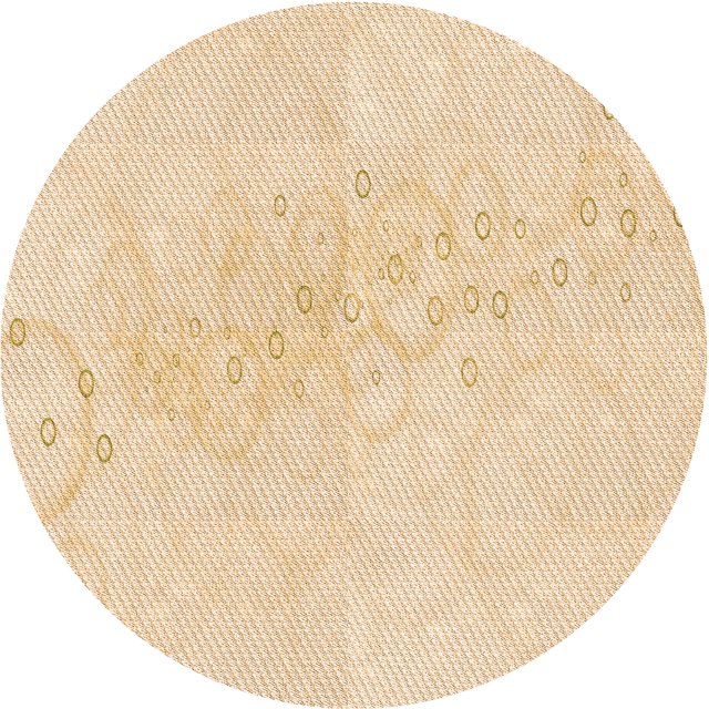 Ahgly Company Tapis d'Intérieur Lavables en Machine, Carré Transitionnel Orange Jaune, Carré de 3'