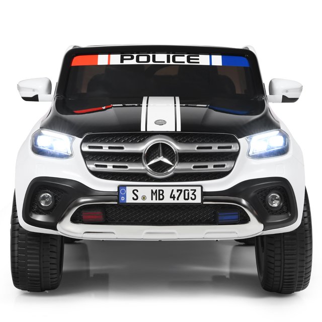 Patiojoy 2-Seater Electric Kids Ride On Car Licensed Benz Toy Car with Remote Control