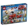 thumbnail image 2 of LEGO City Burger Bar Fire Rescue 60214 Building Kit (327 Piece), 2 of 5
