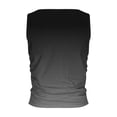 thumbnail image 3 of Plebaso Débardeurs Dégradés pour Femmes Col Rond Froncé T-Shirts Sans Manches Décontractés Été 2025, 3 of 4