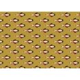 thumbnail image 1 of Ahgly Company Machine Washable Indoor Rectangle Transitional Saffron Yellow Area Rugs, 2' x 3', 1 of 7