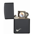 thumbnail image 3 of Zippo briquet à pipe noir mat (218PL), 3 of 4