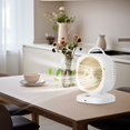 thumbnail image 4 of Dvkptbk Desk Fan Fan Light Sound Usb Charging Fan Student Office Home 2000Mah Fan, 4 of 6