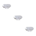 thumbnail image 3 of Maytalsory Microwave Egg Cooker Kitchen Gadget For Egg Lovers Sturdy And Durable white 3Set, 3 of 6