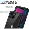 thumbnail image 4 of Étui iPhone 13 Mini, [Protecteur d'Écran Intégré] Étui de Téléphone Intégrale Transparente Antichoc Robuste, 4 of 5
