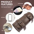 thumbnail image 2 of Motorcycle PU Leather Bag Motorcycle Handlebar Tool Bag Motorbike Pouch Tool Organizer, 2 of 8