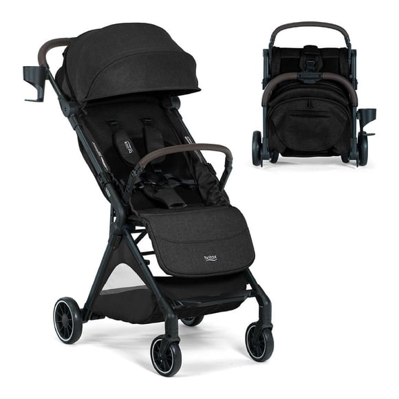 Britax Juniper+ Compact Stroller - Raven Black