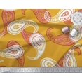 thumbnail image 2 of Soimoi Rayon Fabric Artistic Paisley Print Sewing Fabric Yard 42 Inch Wide, 2 of 3
