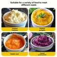 thumbnail image 4 of Bovemsi Electric Hand Mixer Heavy Duty Potato Masher Stainless Vegetable Guac 2 Stainless Potato Masher Heavy Duty Vegetable Kitchen Tool Sm, 4 of 7