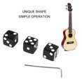 thumbnail image 3 of Guitar Volume Control Knobs, Plastic Material, 3PCS Guitar Speed Knobs With Wrench Plastic Musical Parts, 3 of 8