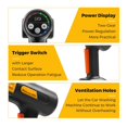 thumbnail image 3 of 200Bar High Pressure Car Wash Washer Gun Foam Generator Water Gun Spray Cleaner Car Washing Machine For 18V Battery ,Easy Use, 3 of 7