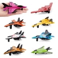 thumbnail image 3 of Boc 4 Pcs Simulation Mini Plastique Coordination Oeil-Main à Rétrofriction Modèle d'Avion Jouets pour Enfants, 3 of 10
