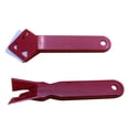 thumbnail image 2 of -Purpose Caulk Cement Glue Removal Spatula Scraper Tool for Home Improvement and DIY Projects 2PCS, 2 of 2