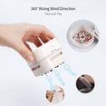 thumbnail image 1 of EGNMCR Cordless Vacuums Hand Held Vacuums Cordless Wireless Handheld Vacuum Cleaner Household Portable Desktop Rubber Wireless Mini Vacuum Cleaner A Vacuum, 1 of 7