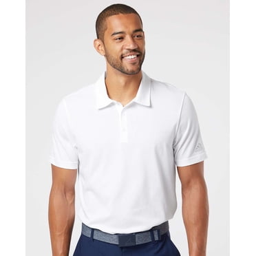 Adidas Mens Cotton Blend Polo, XL, White