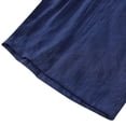 thumbnail image 4 of TIMIFIS Ensembles de Pyjamas pour Femmes 2 Pcs Pyjamas Grande Taille Coton et Lin Haut à Manches Courtes Col Rond Vêtements de Nuit Pyjamas Confortables et Respirants - Printemps/été, 4 of 7