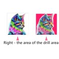 thumbnail image 4 of DIY Cartoon Animal Crystal Cross Stitch Colorful Cat Animal Crystal Cross Stitch;DIY Needlework 5D Rhinestones Embroidery Diamond Painting, 4 of 9