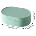 thumbnail image 3 of Travel  Container, Portable  Dish With Lid Plastic  Bar Holder For Camping, Outdoor, Bathroom, Hiking Traveling, 3 of 8
