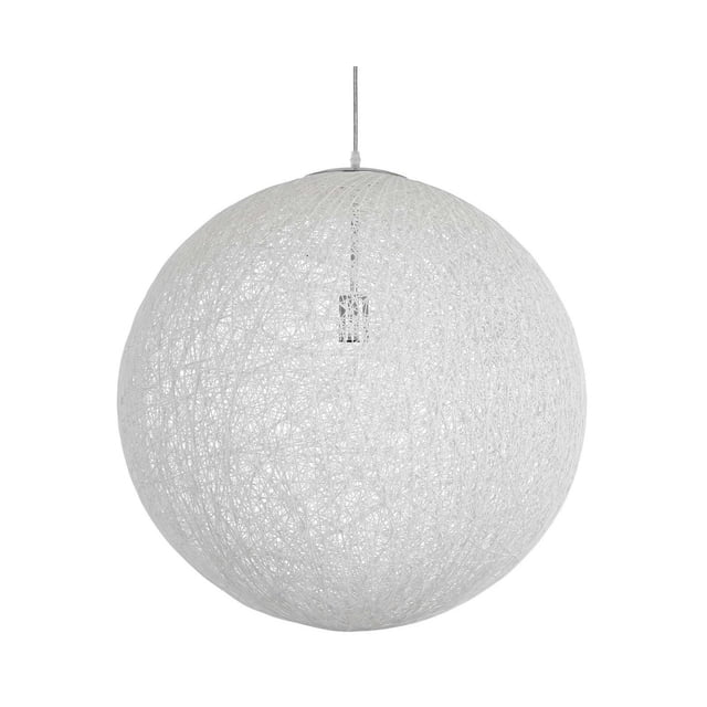 Plata Décor Import Inc - Medium Rope Pendant in White