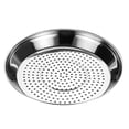 thumbnail image 1 of EGNMCR Casserole en Fer Plateau de Cuisson à la Vapeur en Acier Inoxydable Plateau Plateau Support de Cuisson à la Vapeur à Eau Insert Polyvalent en Acier Inoxydable pour Casserole Support de Vapeur, 1 of 2