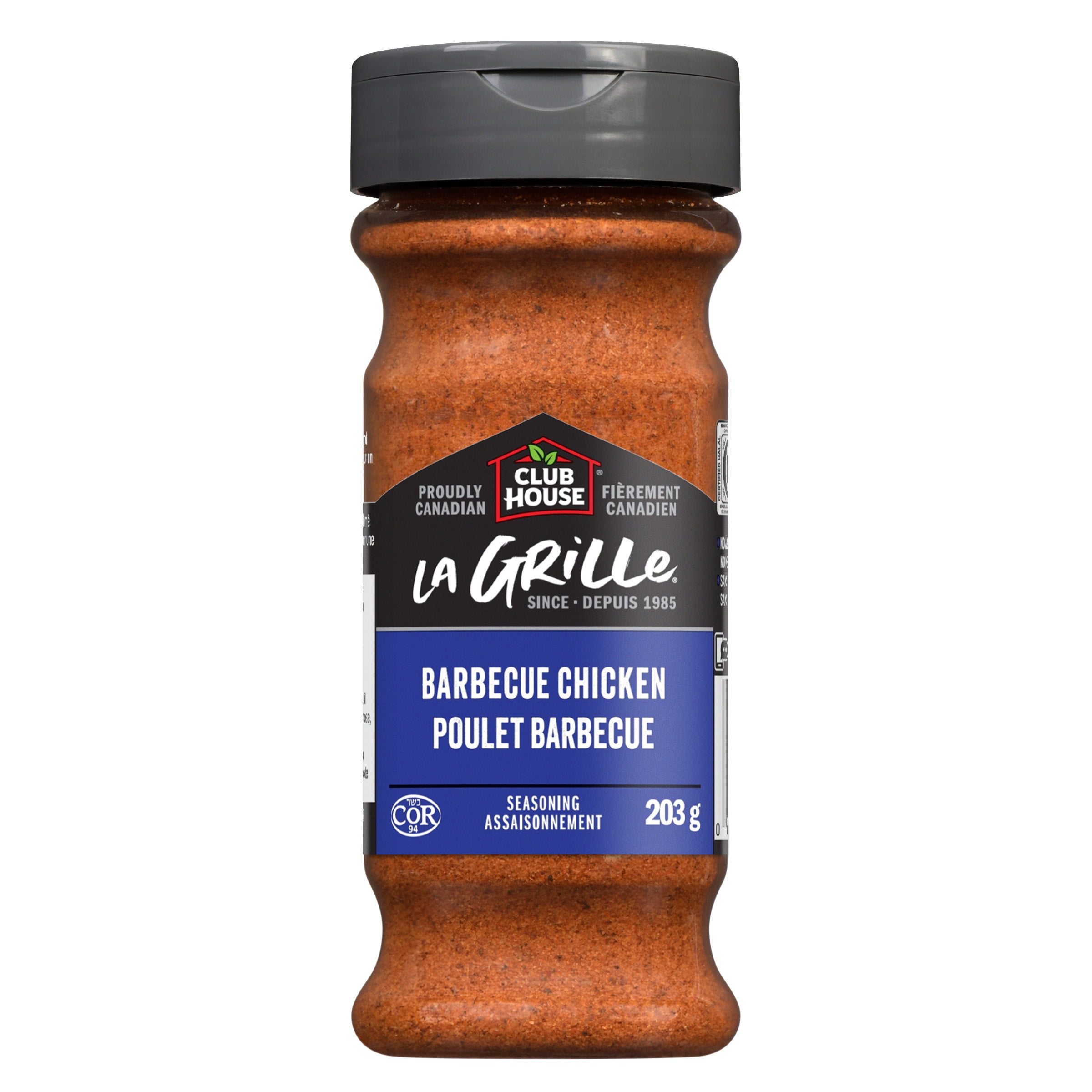 Club House La Grille Barbecue Chicken Seasoning, 203 g