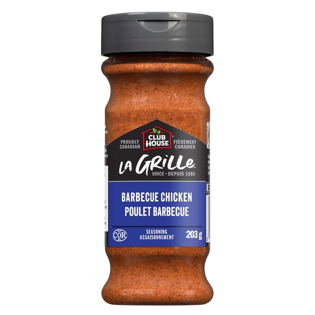Club House La Grille Barbecue Chicken Seasoning, 203 g