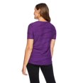 thumbnail image 3 of Iyla Women's Short Sleeve Ripple Tee, 3 of 6