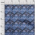 thumbnail image 1 of oneOone Popeline de Coton Tissu Imprimé Chevrons Ikat BTY 42 Pouces de Large, 1 of 4
