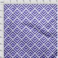 thumbnail image 4 of oneOone Cotton Flex Violet Fabric Geometric Fabric For Sewing Printed Craft Fabric By The Yard 40 Inch Wide, 4 of 4