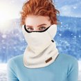 thumbnail image 3 of Xihbxyly Winter Warm Neck, Ski Mask, Cold And Wind Protection, Electric Bike, Ear Protection, Wind Protection, Velvet And Thick Three-in-one Deals, 3 of 4