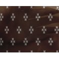 thumbnail image 4 of oneOone Tissu Georgette Viscose Imprimé Kasuri Signe Plus 42 Pouces de Large, 4 of 4