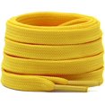 thumbnail image 1 of Solid Flat Shoelaces Hollow Thick Athletic Shoe Laces Strings 2 Pair, 1 of 7