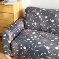 thumbnail image 3 of Sofa Covers Stretch Slipcovers Couch Cover Furniture Protector 4 seat, Dark Grey, 3 of 7