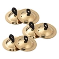 thumbnail image 1 of 6Pcs Finger Cymbals Belly Dancing Copper Finger Cymbals Musical Instrument Belly Dancing Finger Dancing Accessories for Party Diameter 5.5cm, 1 of 7