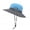 Blue, variant on EQWLJWE Sun Hat Wide Brim Sun Hat for Men/Women, UPF 60+ Waterproof Bucket Hat UV Protection Boonie Hat for Fishing Camping Hiking Garden