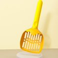 thumbnail image 2 of Yellow Cat Litter Shovel With Fine Holes For Clumping Litter Hanging Design Yellow Color, 2 of 7