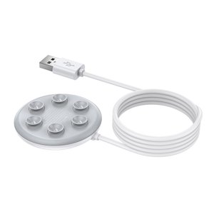 Wweixi Chargeur sans fil Téléphone mobile Portable Coupes à aspiration sans fil Chargeur de tampon Téléphone Sucker Chargeur