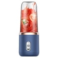 thumbnail image 1 of Mini Extracteur de Jus de Voyage Mixeur Alimentaire Recharge USB Gobelet Bleu, 1 of 8
