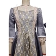 thumbnail image 4 of UPPADA Costumes Gothiques pour Femmes à Manches Longues Victorian Dresses Robe Corset Grande Taille Robe Maxi Fluide Robe de Fête Cocktail Robe Lacée Robe de Mascarade Jolies Robes de Bal Offres du Jour, 4 of 7