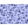 thumbnail image 1 of Ahgly Tapis Rectangulaire Lavable en Machine Intérieur Transitionnel Bleu Ciel, 2 Pieds x 4 Pieds, 1 of 7