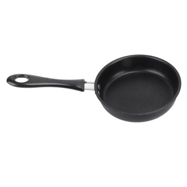 Mini Pan Stainless Steel Frying Pan with Non stick Coating, Mini Egg Frying Pan with Ergonomic Handle for Gas and Induction Cookers